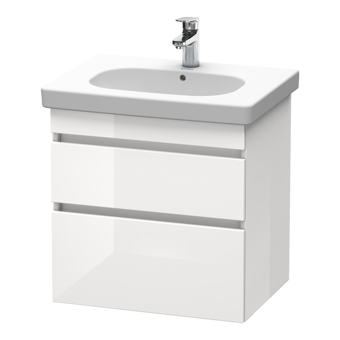 Duravit Waschtischunterschrank DuraStyle 60x45,3cm, gra m/bas ma, 2 SchKa., wandhängend