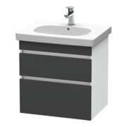 Duravit Waschtischunterschrank DuraStyle 60x45,3cm, gra m/we ma, 2 SchKa., wandhängend-1