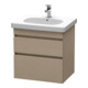 Duravit Waschtischunterschrank DuraStyle 60x45,3cm, lei, 2 SchKa., wandhängend-1