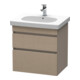 Duravit Waschtischunterschrank DuraStyle 60x45,3cm, lei/ba ma, 2 SchKa., wandhängend-1