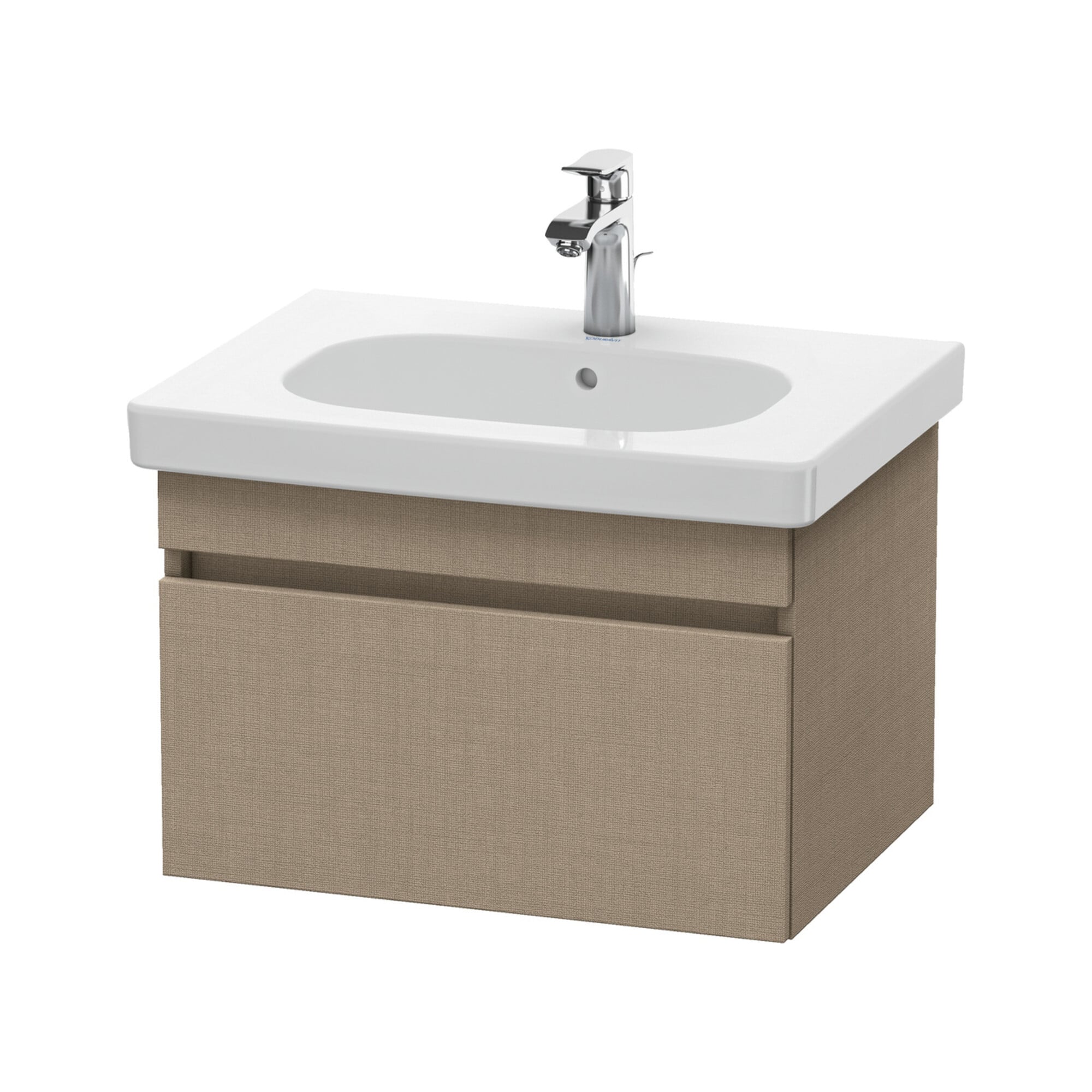 Duravit Waschtischunterschrank DuraStyle 60x45,3cm, leinen, 1 Auszug, wandhängend
