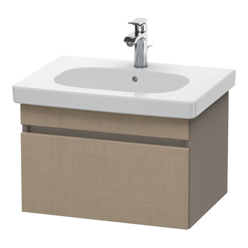 Duravit Waschtischunterschrank DuraStyle 60x45,3cm, leinen/bas ma, 1 Ausz., wandhängend