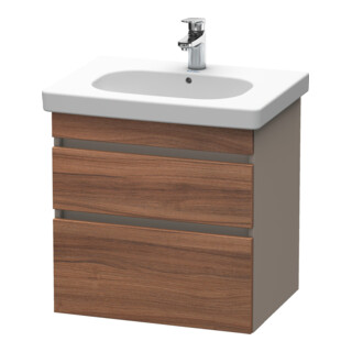 Duravit Waschtischunterschrank DuraStyle 60x45,3cm, N nat/b ma, 2 SchKa., wandhängend