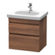 Duravit Waschtischunterschrank DuraStyle 60x45,3cm, Nussb Nat, 2 SchKa., wandhängend-1