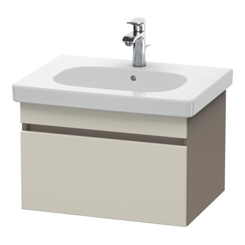 Duravit Waschtischunterschrank DuraStyle 60x45,3cm, tau/bas ma, 1 Ausz., wandhängend
