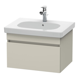 Duravit Waschtischunterschrank DuraStyle 60x45,3cm, taupe, 1 Auszug, wandhängend