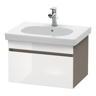 Duravit Waschtischunterschrank DuraStyle 60x45,3cm, we. hg/b ma, 1 Ausz., wandhängend