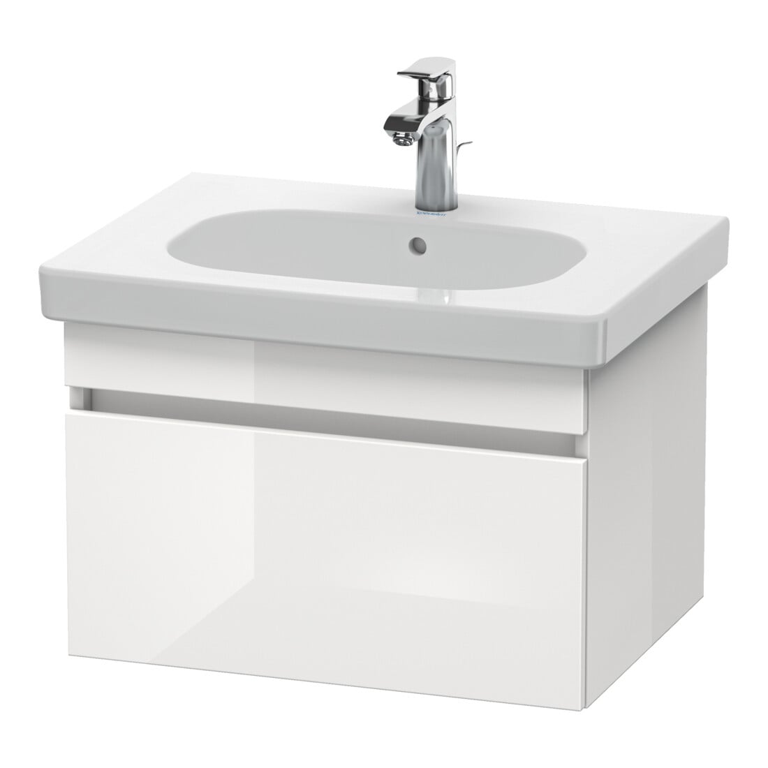 Duravit Waschtischunterschrank DuraStyle 60x45,3cm, we. hg/b ma, 1 Ausz., wandhängend