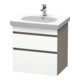 Duravit Waschtischunterschrank DuraStyle 60x45,3cm, we. m/bas ma, 2 SchKa., wandhängend-1