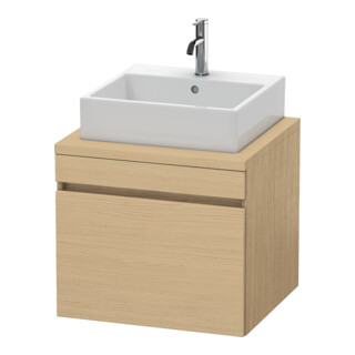 Duravit Waschtischunterschrank DuraStyle 60x54,8cm, Ei Nat, für Konsole, 1 Auszug
