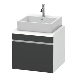 Duravit Waschtischunterschrank DuraStyle 60x54,8cm, gra m/we ma, f Kons, 1 Ausz.