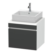 Duravit Waschtischunterschrank DuraStyle 60x54,8cm, gra m/we ma, f Kons, 1 Ausz.-1