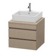 Duravit Waschtischunterschrank DuraStyle 60x54,8cm, lei, f Konsole, 2 Schubkästen