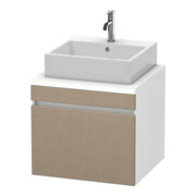 Duravit Waschtischunterschrank DuraStyle 60x54,8cm, lei/we ma, f Kons, 1 Auszug
