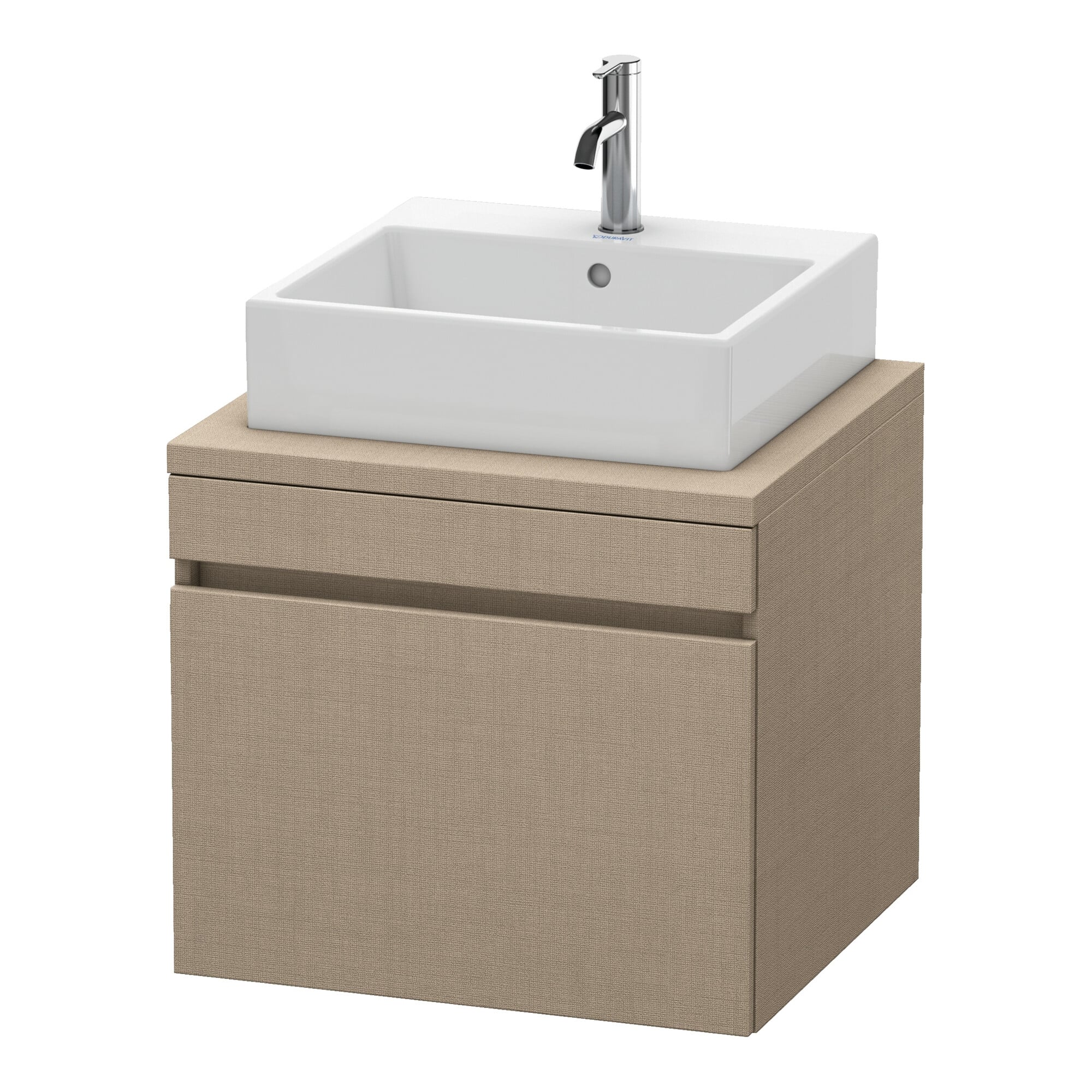 Duravit Waschtischunterschrank DuraStyle 60x54,8cm, leinen, für Konsole, 1 Auszug