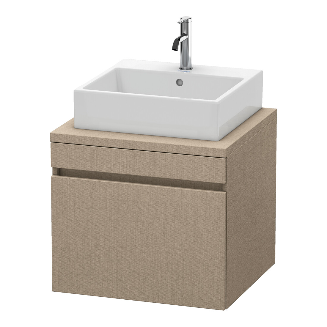 Duravit Waschtischunterschrank DuraStyle 60x54,8cm, leinen, für Konsole, 1 Auszug