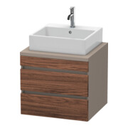 Duravit Waschtischunterschrank DuraStyle 60x54,8cm, N dk/b ma, f Kons, 2 SchKa.