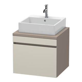 Duravit Waschtischunterschrank DuraStyle 60x54,8cm, tau/bas ma, f Kons, 1 Auszug