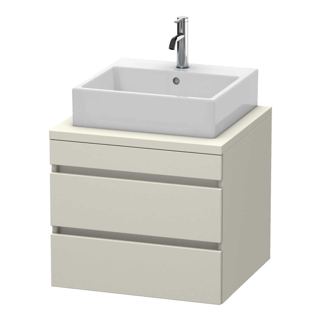 Duravit Waschtischunterschrank DuraStyle 60x54,8cm, Tau, f Konsole, 2 Schubkästen