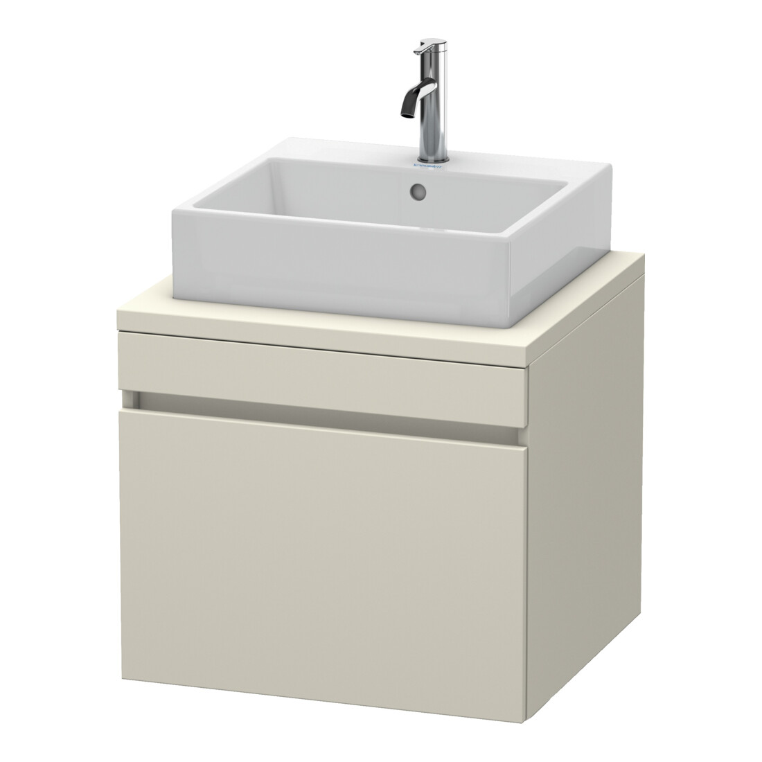 Duravit Waschtischunterschrank DuraStyle 60x54,8cm, taupe, für Konsole, 1 Auszug