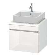 Duravit Waschtischunterschrank DuraStyle 60x54,8cm, w hgl/we ma, f Kons, 1 Ausz.