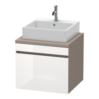 Duravit Waschtischunterschrank DuraStyle 60x54,8cm, we. hg/b ma, f Kons, 1 Auszug