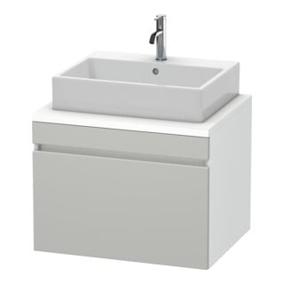 Duravit Waschtischunterschrank DuraStyle 70x54,8cm, betgr/we ma, f Kons, 1 Ausz.