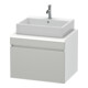 Duravit Waschtischunterschrank DuraStyle 70x54,8cm, betgr/we ma, f Kons, 1 Ausz.-1