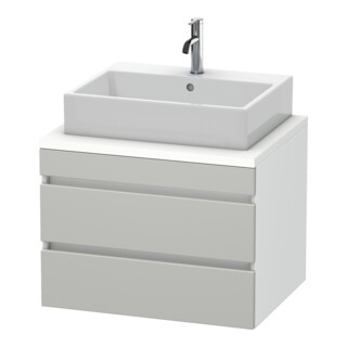 Duravit Waschtischunterschrank DuraStyle 70x54,8cm, betgr/we ma, f Kons, 2 SchKa.
