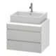 Duravit Waschtischunterschrank DuraStyle 70x54,8cm, betgr/we ma, f Kons, 2 SchKa.-1