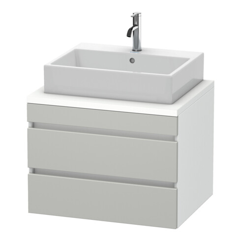 Duravit Waschtischunterschrank DuraStyle 70x54,8cm, betgr/we ma, f Kons, 2 SchKa.