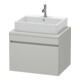 Duravit Waschtischunterschrank DuraStyle 70x54,8cm, betongr ma, f Kons, 1 Auszug-1