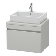 Duravit Waschtischunterschrank DuraStyle 70x54,8cm, betongr ma, f Kons, 1 Auszug-1