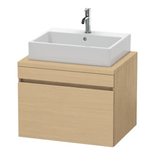 Duravit Waschtischunterschrank DuraStyle 70x54,8cm, Ei Nat, für Konsole, 1 Auszug