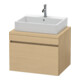 Duravit Waschtischunterschrank DuraStyle 70x54,8cm, Ei Nat, für Konsole, 1 Auszug-1