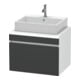 Duravit Waschtischunterschrank DuraStyle 70x54,8cm, gra m/we ma, f Kons, 1 Ausz.-1