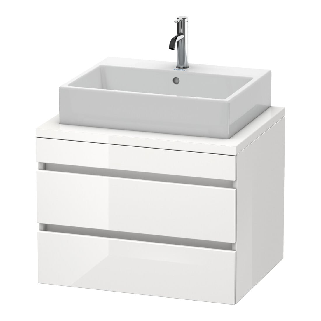 Duravit Waschtischunterschrank DuraStyle 70x54,8cm, lei/we ma, f Kons, 2 SchKa.