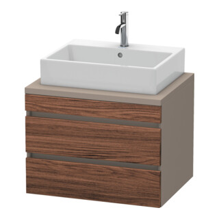 Duravit Waschtischunterschrank DuraStyle 70x54,8cm, N dk/b ma, f Kons, 2 SchKa.