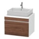 Duravit Waschtischunterschrank DuraStyle 70x54,8cm, N dk/we ma, f Kons, 1 Ausz.-1