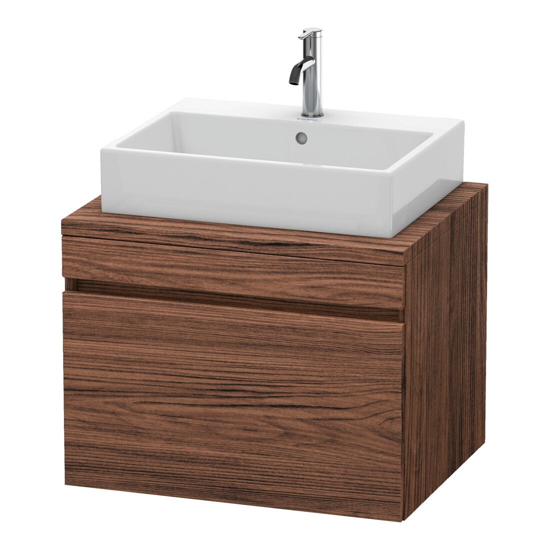 Duravit Waschtischunterschrank DuraStyle 70x54,8cm, Nussb dkl., f Kons, 1 Auszug