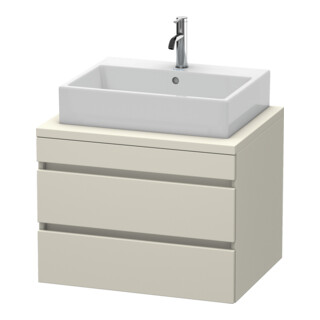 Duravit Waschtischunterschrank DuraStyle 70x54,8cm, Tau, f Konsole, 2 Schubkästen