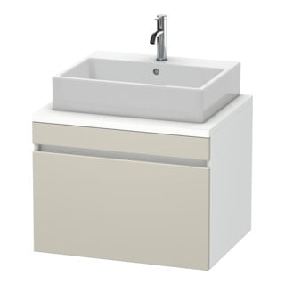 Duravit Waschtischunterschrank DuraStyle 70x54,8cm, tau/we ma, f Kons, 1 Auszug