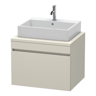 Duravit Waschtischunterschrank DuraStyle 70x54,8cm, taupe, für Konsole, 1 Auszug