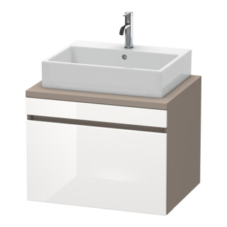 Duravit Waschtischunterschrank DuraStyle 70x54,8cm, we. hg/b ma, f Kons, 1 Auszug