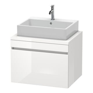 Duravit Waschtischunterschrank DuraStyle 70x54,8cm, we. hgl, f Konsole, 1 Auszug
