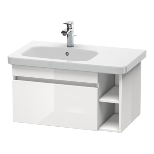 Duravit Waschtischunterschrank DuraStyle 73x44,8cm, B L, bas. matt/we ma, 1 Ausz.