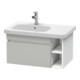 Duravit Waschtischunterschrank DuraStyle 73x44,8cm, B L, betongr/weiß ma, 1 Ausz.-1