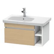 Duravit Waschtischunterschrank DuraStyle 73x44,8cm, B li, Ei nat/weiß ma, 1 Ausz.