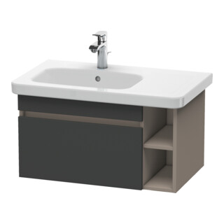 Duravit Waschtischunterschrank DuraStyle 73x44,8cm, B li, graph m/bas ma, 1 Ausz.