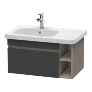 Duravit Waschtischunterschrank DuraStyle 73x44,8cm, B li, graph m/bas ma, 1 Ausz.-1